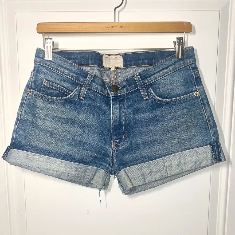 Current/Elliott Jean Shorts Cuffed Size 25-0